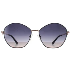 Guess Sunglasses GU7907 20B Shiny Grey Gold Smoke Gradient