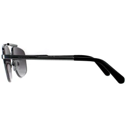 Guess Sunglasses GU00054 06B Shiny Dark Nickeltin Smoke Grey Gradient