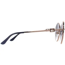 Guess Sunglasses GU7907 20B Shiny Grey Gold Smoke Gradient