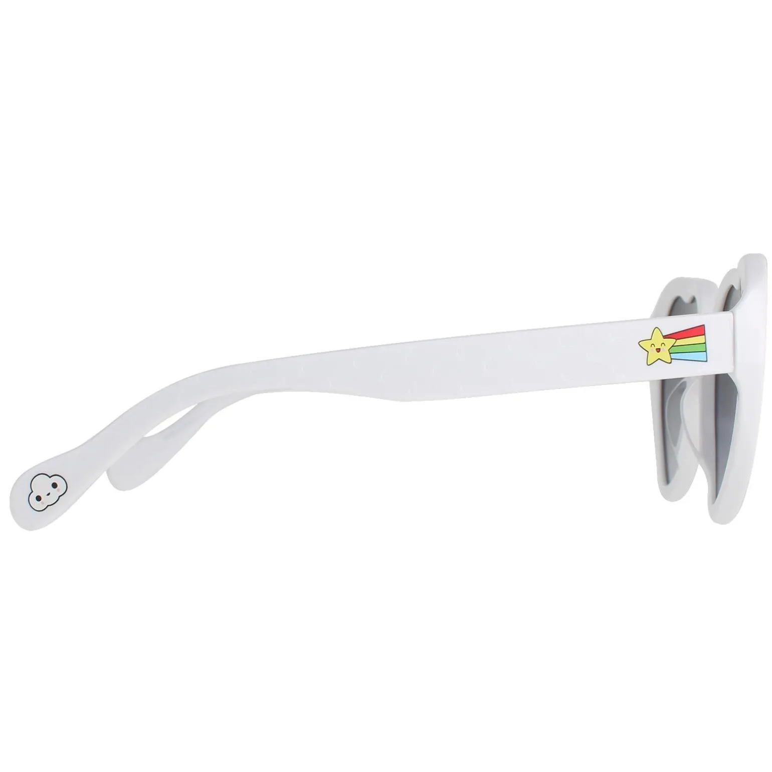 Guess Sunglasses GU8600 21B White Gradient Smoke Grey