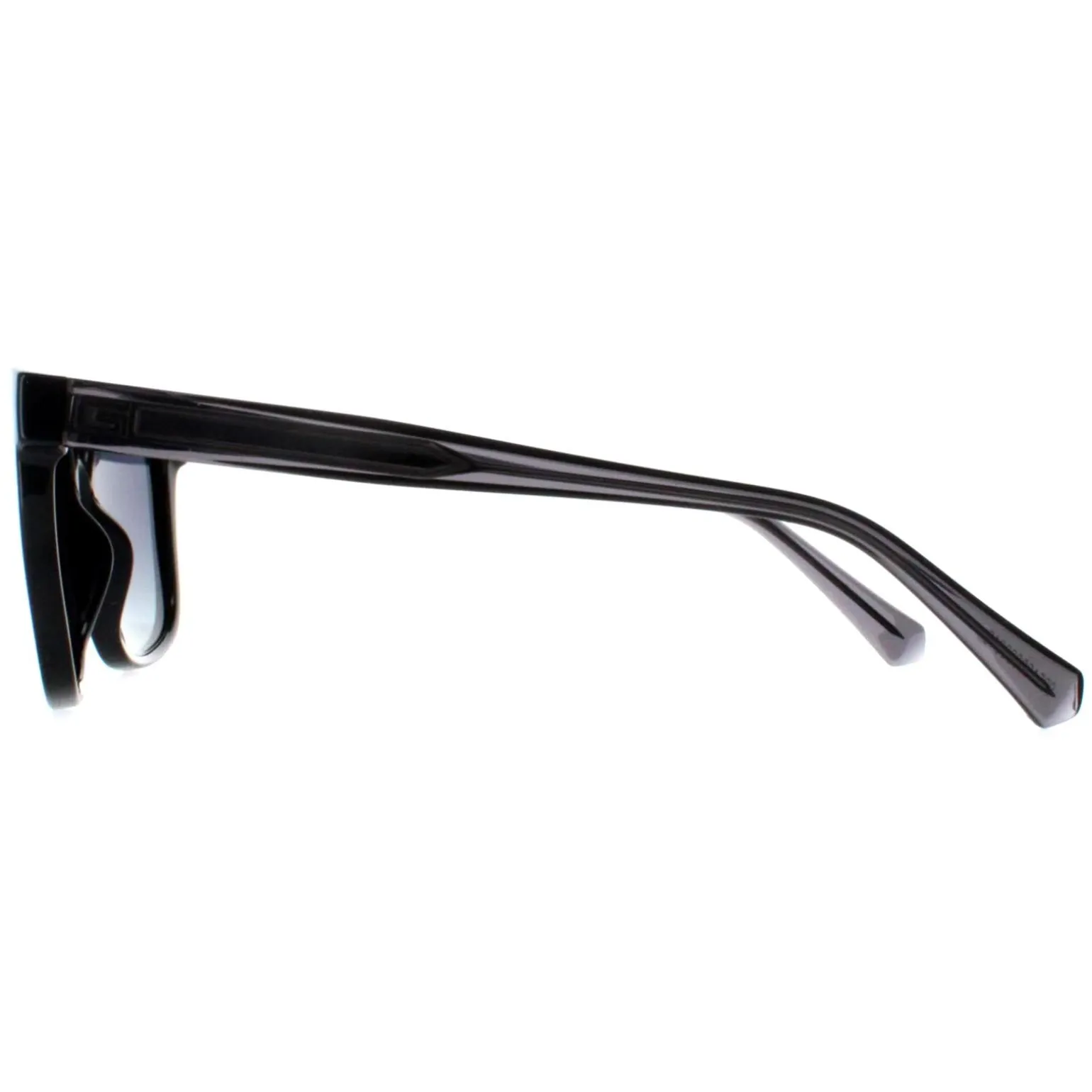Guess Sunglasses GU00050 01D Shiny Black Smoke Polarized