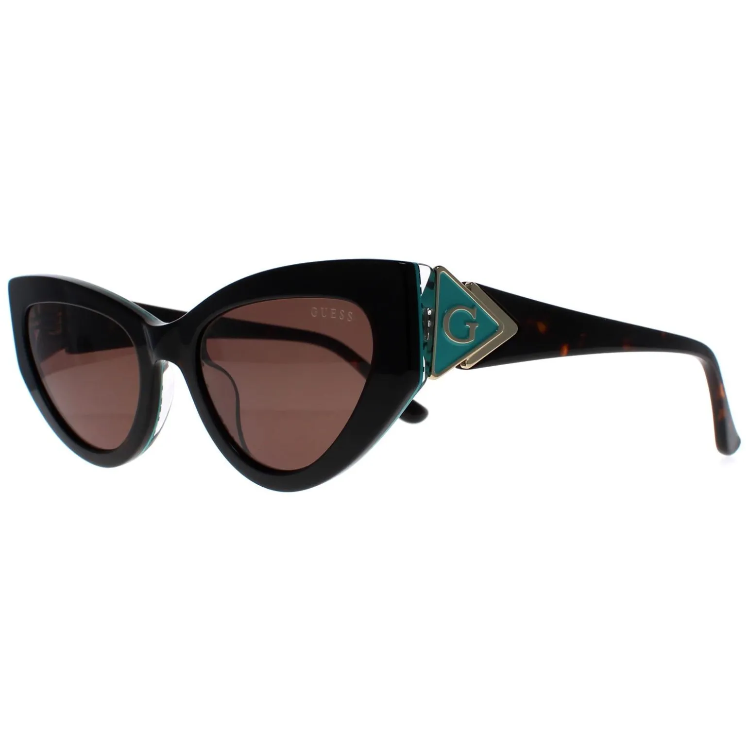 Guess Sunglasses GU7649 52E Dark Havana Brown