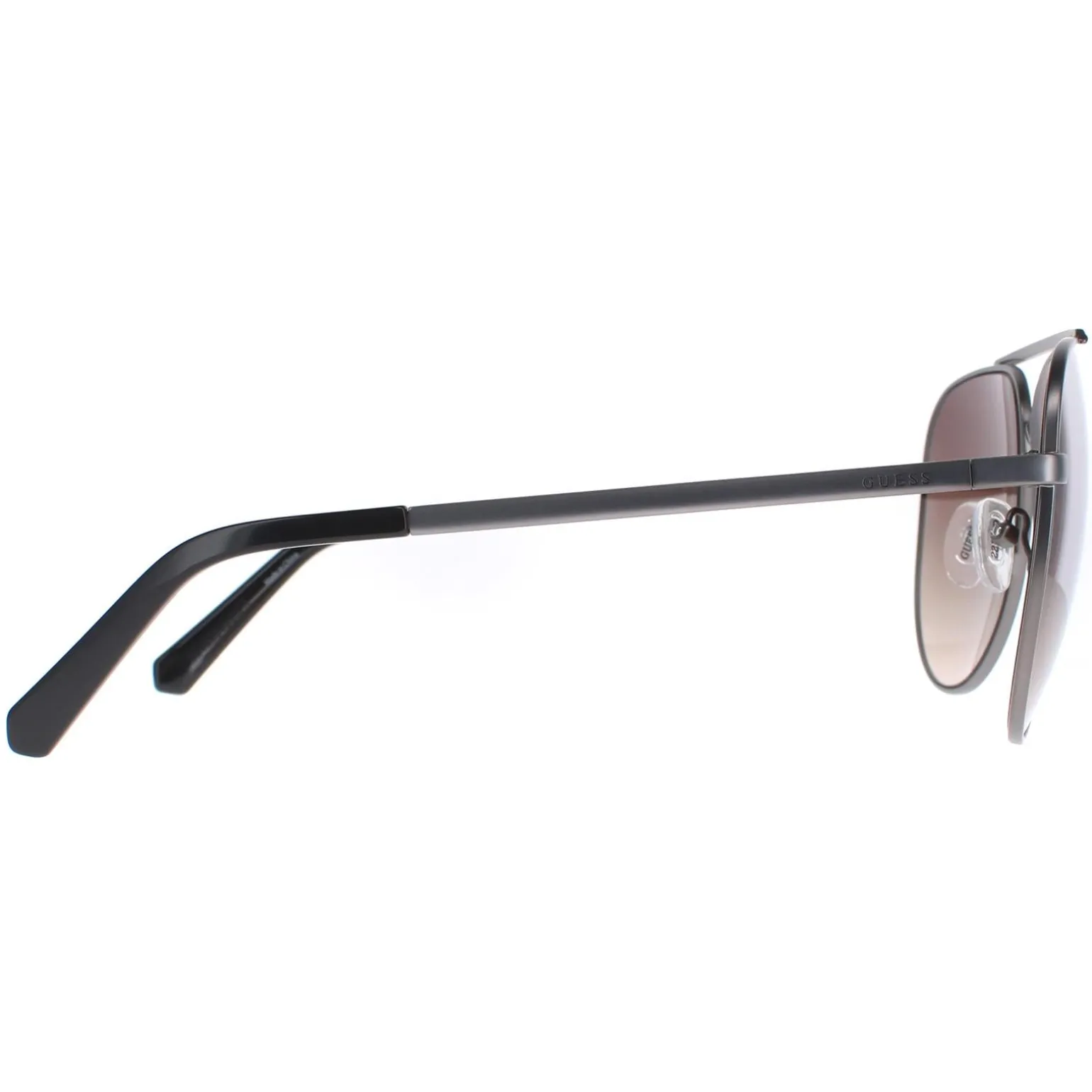 Guess Sunglasses GU00059 09F Matte Gunmetal Brown Gradient