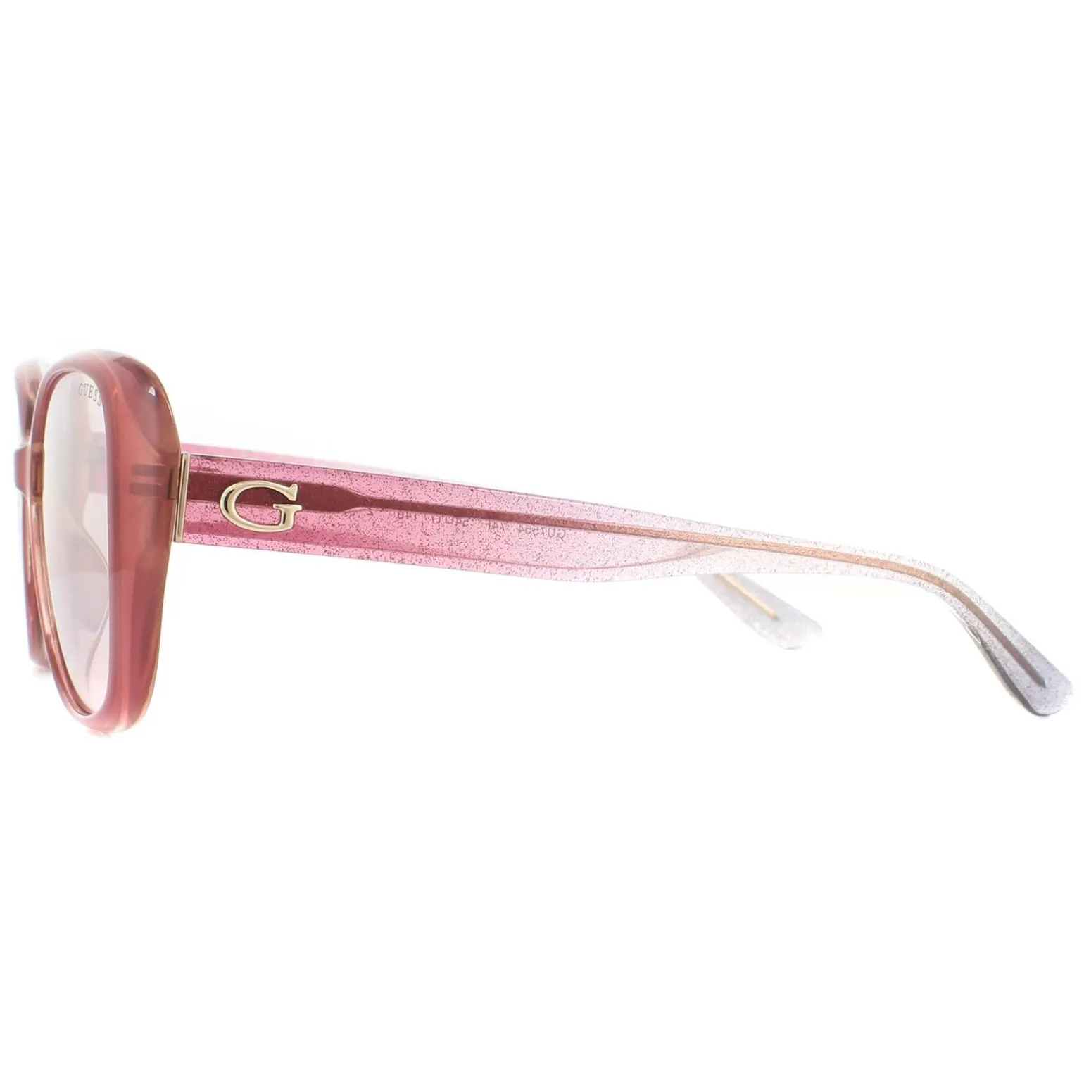 Guess Sunglasses GU7554 74F Pink Pink Brown Gradient