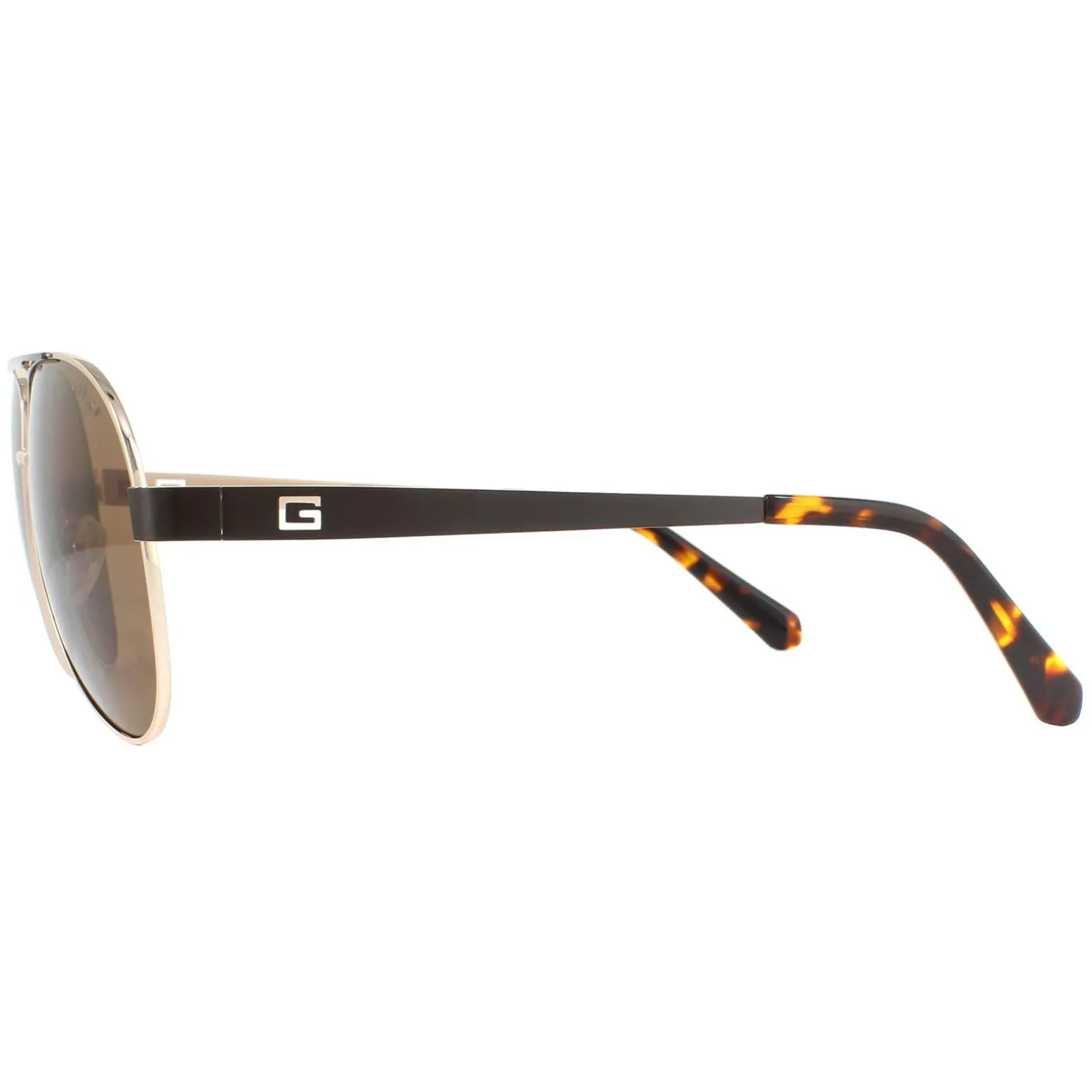 Guess Sunglasses GU6969 32H Gold Brown Polarized