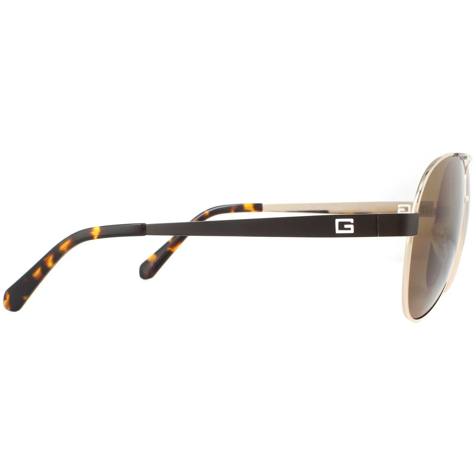 Guess Sunglasses GU6969 32H Gold Brown Polarized