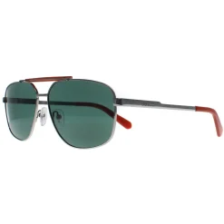 Guess Sunglasses GU00054 08N Shiny Gunmetal Green