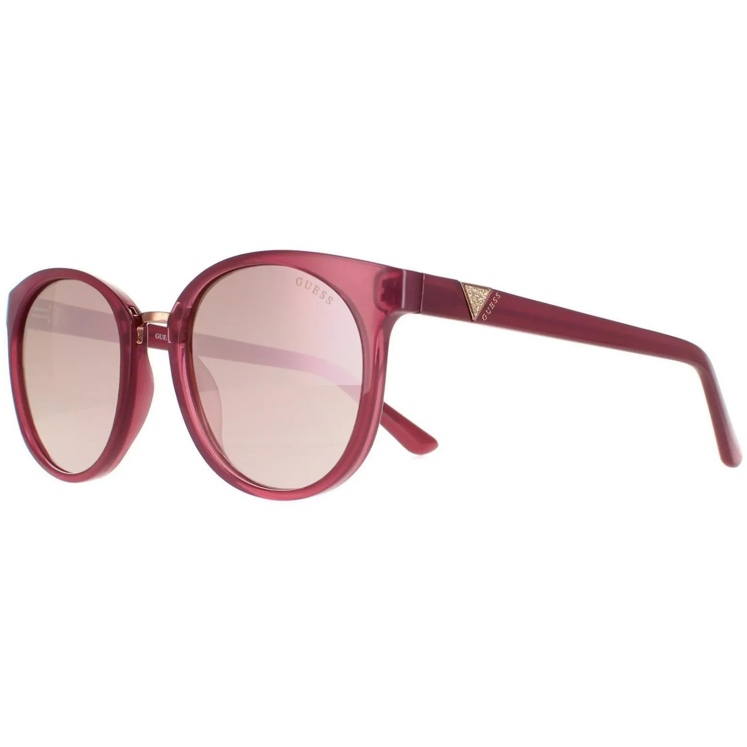 Guess Sunglasses GU7601 74U Pink Bordeaux Mirror