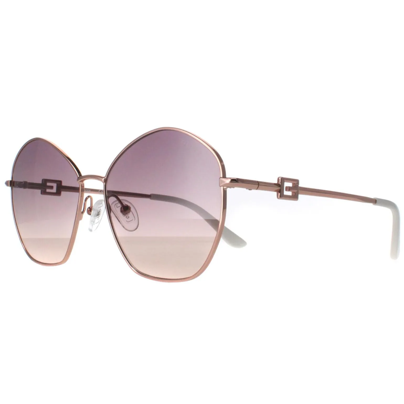 Guess Sunglasses GU7907 28Z Shiny Rose Gold Rose Gradient