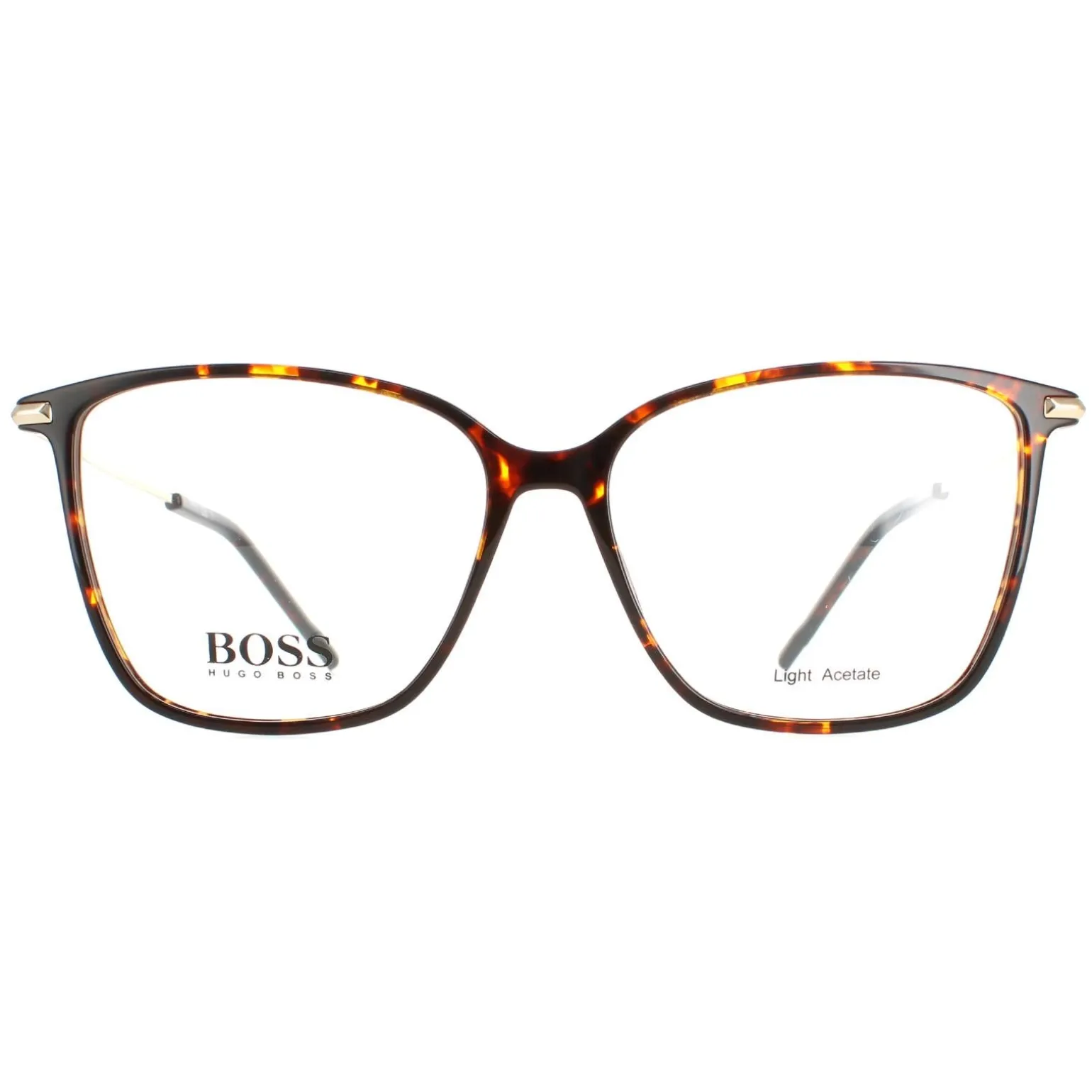 Hugo Boss Glasses Frames BOSS 1330 086 Havana Gold Women