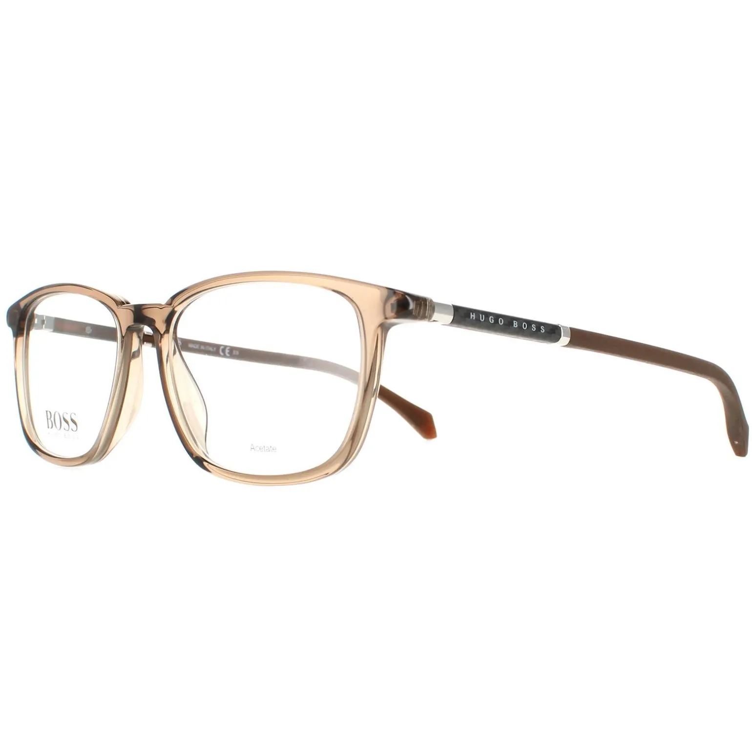 Hugo Boss Glasses Frames BOSS 1133 09Q Transparent Brown Men