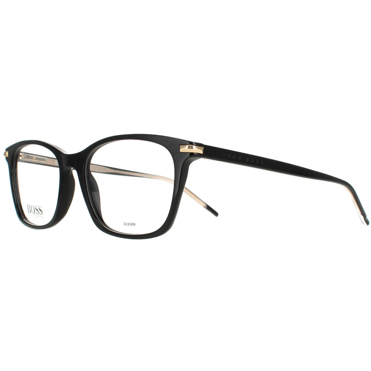 Hugo Boss Glasses Frames BOSS 1269 2M2 Black Gold Men Women