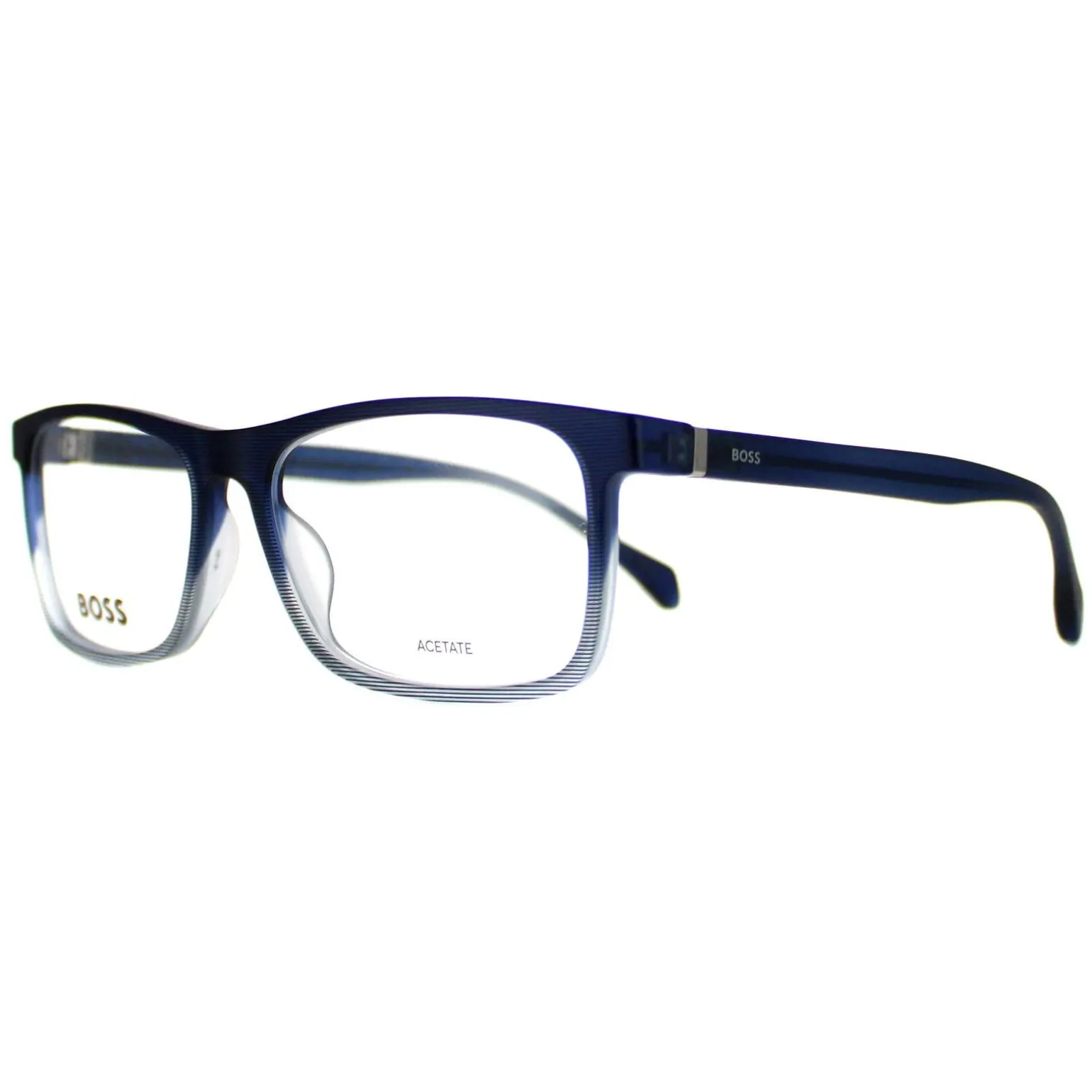 Hugo Boss Glasses Frames BOSS 1084/IT 260 Blue Fade Pattern Men