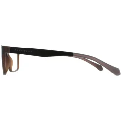 Hugo Boss Glasses Frames BOSS 0870 05A Matte Brown Dark Ruthenium Men