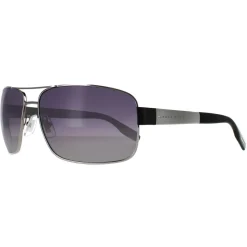 Hugo Boss Sunglasses 0521 OFR WJ Ruthenium Grey Gradient Polarized