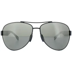 Hugo Boss Sunglasses 0915 1XS 6H Blue Grey Silver Mirror Polarized