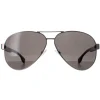 Hugo Boss Sunglasses BOSS 1560/O/S R81 Matte Ruthenium Grey Brown