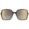 Hugo Boss Sunglasses BOSS 1271/S 807 FQ Black Grey Gradient Gold Mirro
