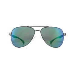 Hugo Boss Sunglasses BOSS 1077/S V81 Z9 Dark Ruthenium & Black Green M