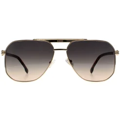 Hugo Boss Sunglasses BOSS 1743/S 06J C9 Gold Havana Grey Brown Gradien