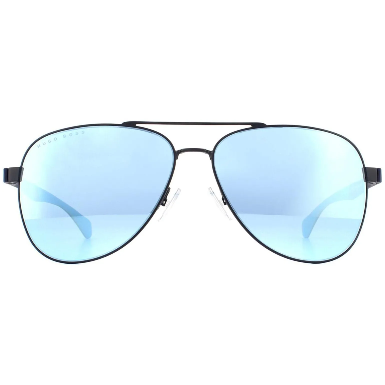 Hugo Boss Sunglasses BOSS 1077/S FLL 3J Matte Blue Blue Mirror