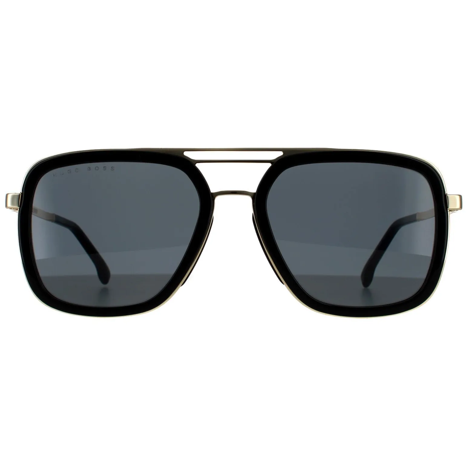 Hugo Boss Sunglasses BOSS 1235/S 807 IR Black Gold Grey