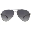 Hugo Boss Sunglasses BOSS 1241/S R80 WJ Matte Dark Ruthenium Grey Grad