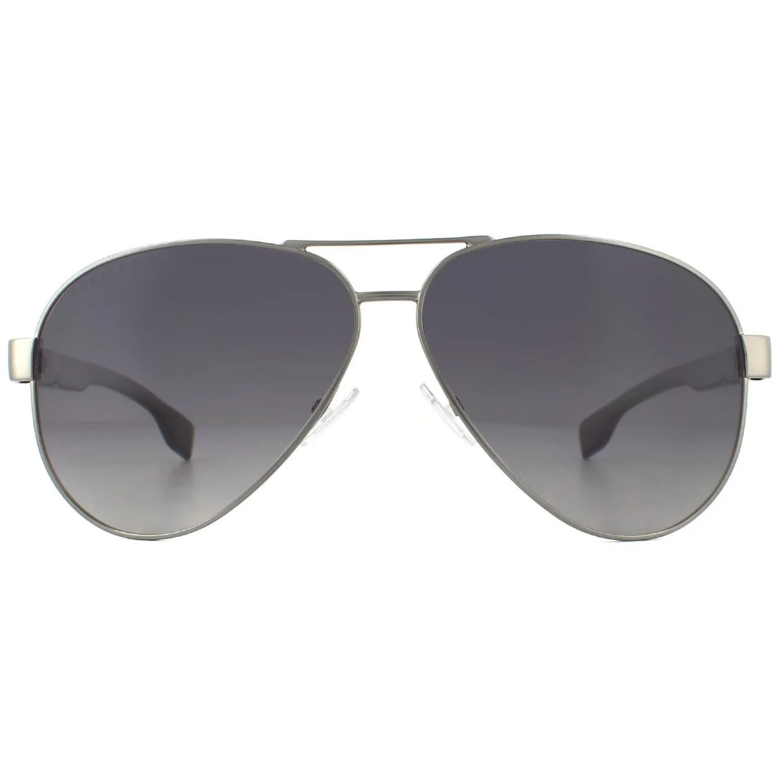 Hugo Boss Sunglasses BOSS 1241/S R80 WJ Matte Dark Ruthenium Grey Grad