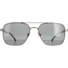 Hugo Boss Sunglasses BOSS 1045/S R81 M9 Matte Ruthenium Grey Polarized