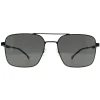 Hugo Boss Sunglasses BOSS 1695/S SVK M9 Matte Ruthenium Black Grey Pol