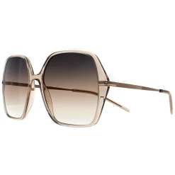 Hugo Boss Sunglasses BOSS 1660/S 84A PR Transparent Beige Gold Grey Br