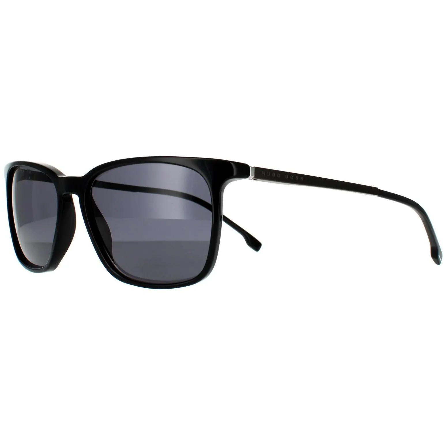 Hugo Boss Sunglasses BOSS 1183/S/IT 807 IR Shiny Black Grey