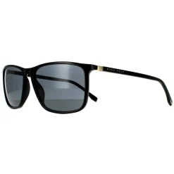 Hugo Boss Sunglasses BOSS 0665/S/IT 2M2 IR Black Gold Grey