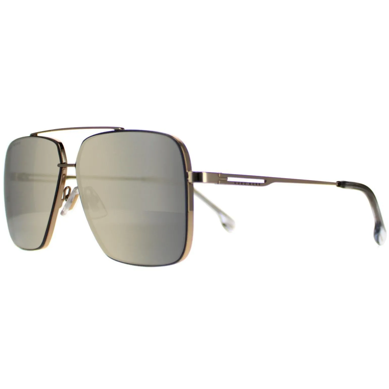 Hugo Boss Sunglasses BOSS 1325/S J5G UE Gold Grey Ivory Mirror