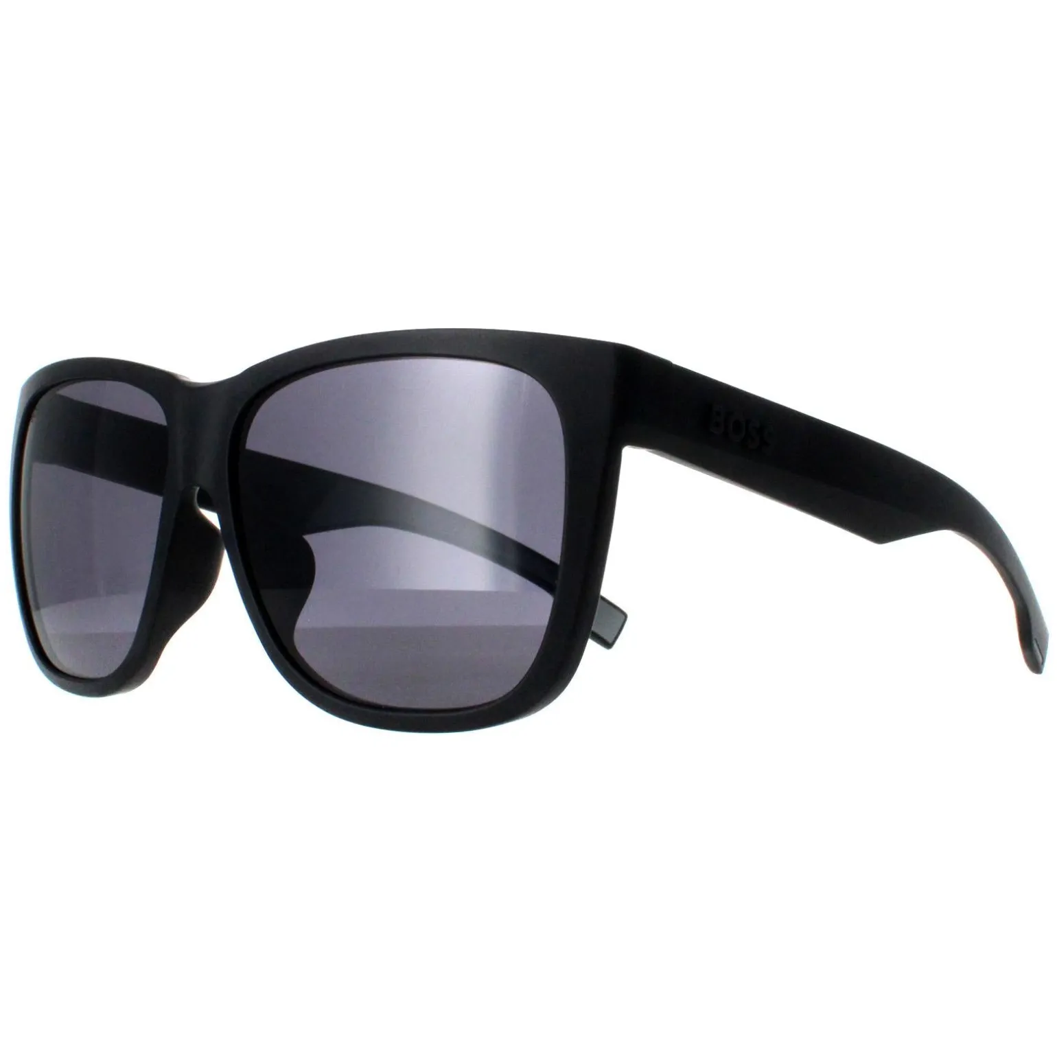 Hugo Boss Sunglasses BOSS 1453/F/S O6W Matte Black Grey Dark Grey