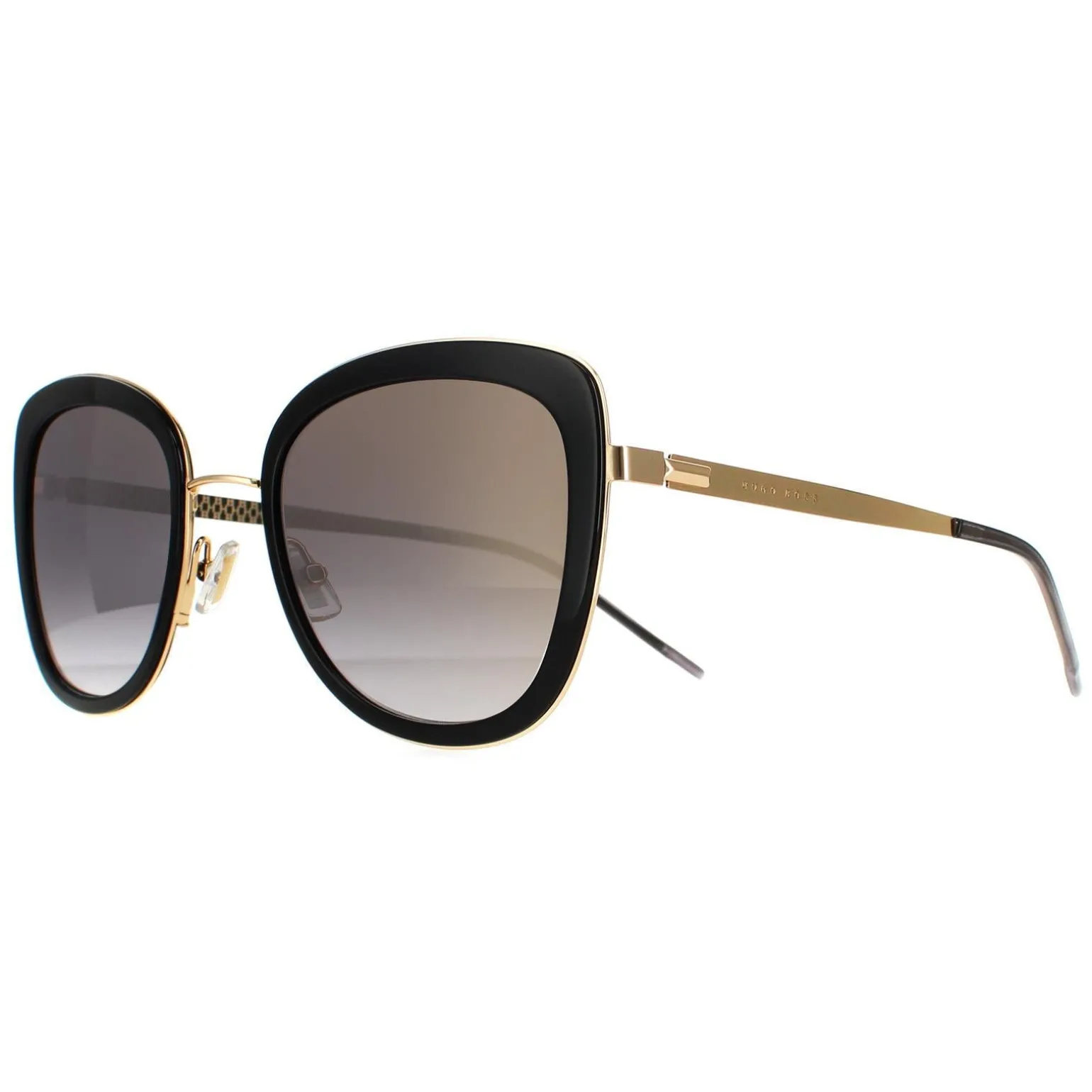 Hugo Boss Sunglasses BOSS 1209/S RHL FQ Gold Black Grey Gradient Gold