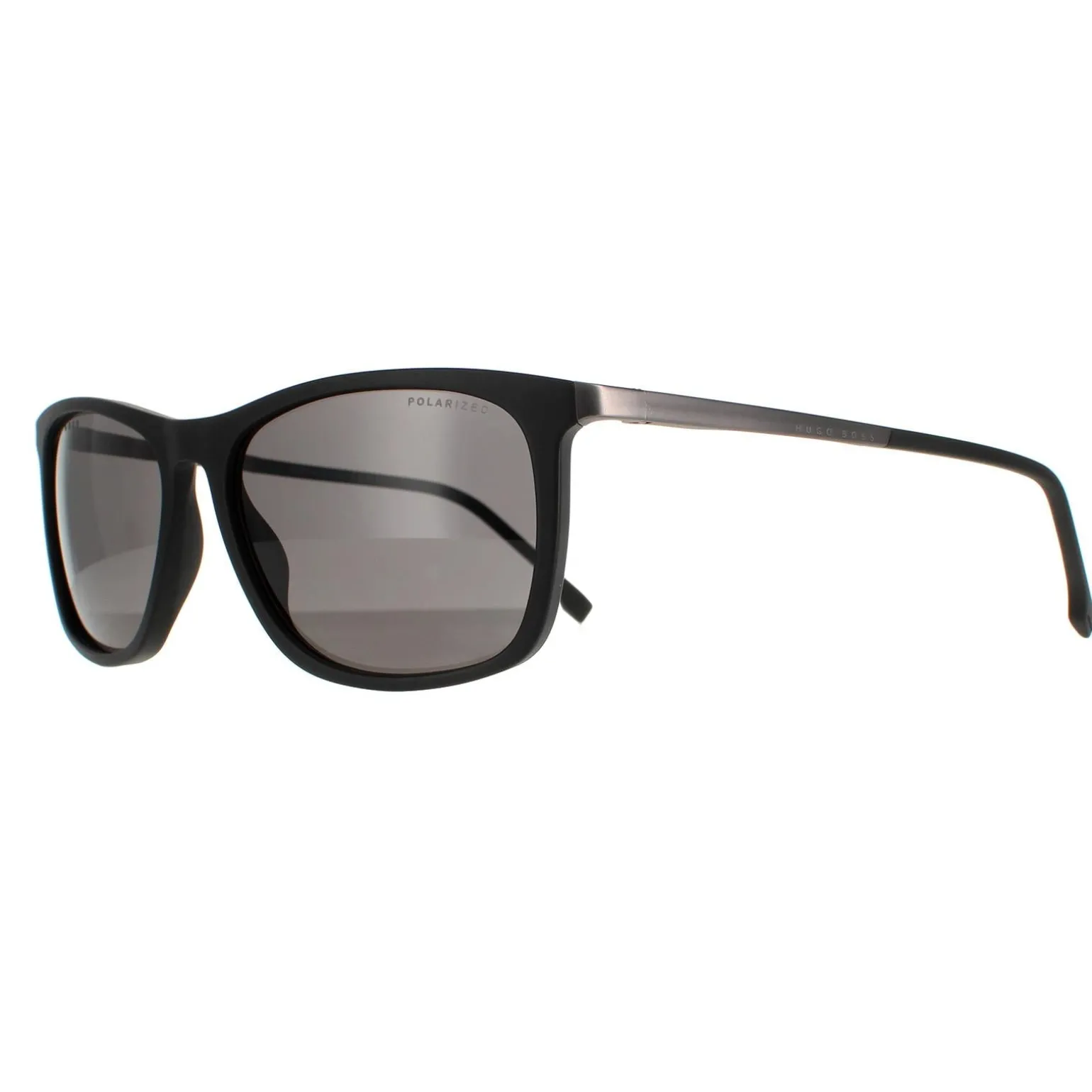 Hugo Boss Sunglasses BOSS 1249/S/IT 003 M9 Matte Black Grey Polarized