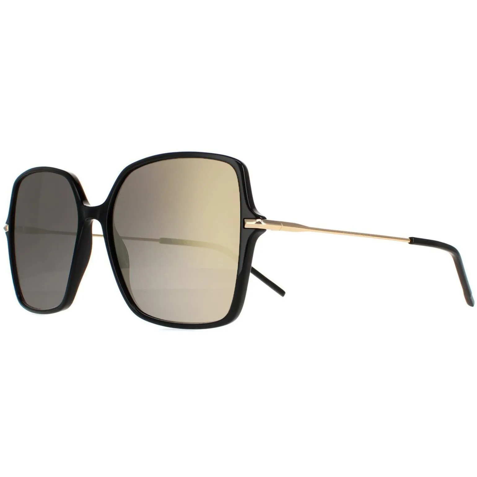 Hugo Boss Sunglasses BOSS 1271/S 807 FQ Black Grey Gradient Gold Mirro