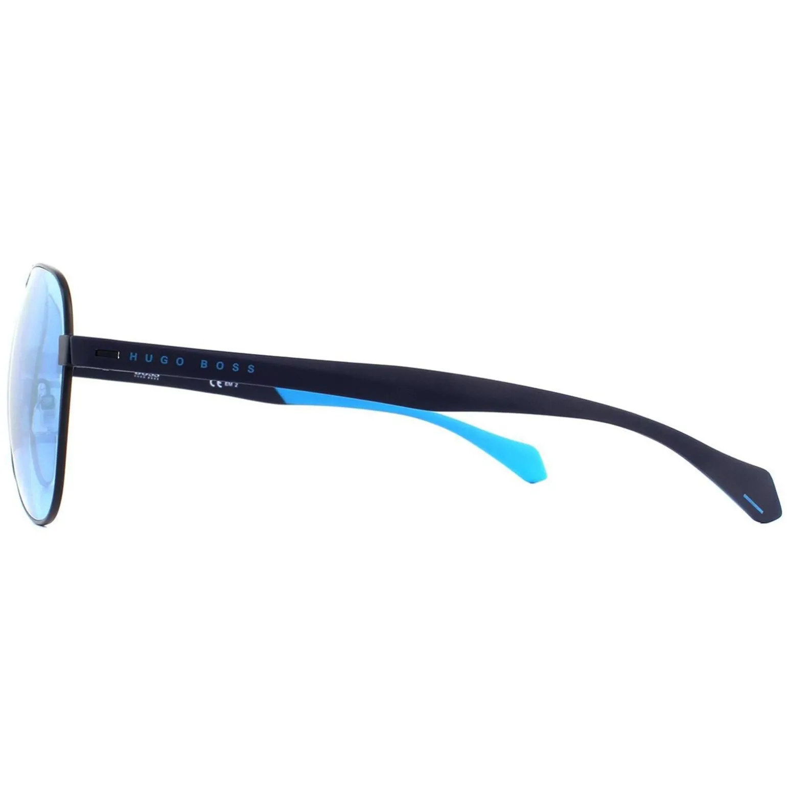 Hugo Boss Sunglasses BOSS 1077/S FLL 3J Matte Blue Blue Mirror