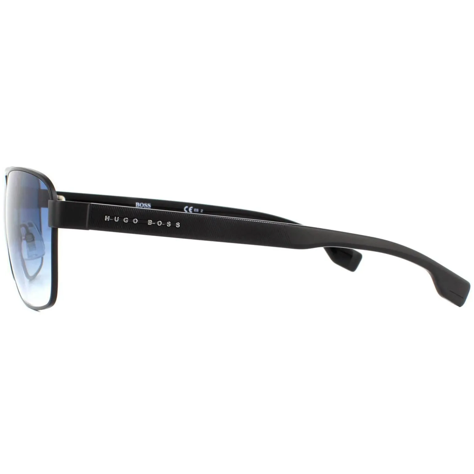 Hugo Boss Sunglasses BOSS 1240/S 003/08 Matte Black Blue Gradient