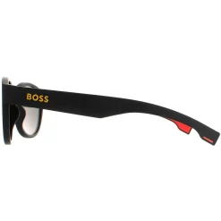 Hugo Boss Sunglasses BOSS 1452/S PGC UZ Matte Black Yellow Red Mirror
