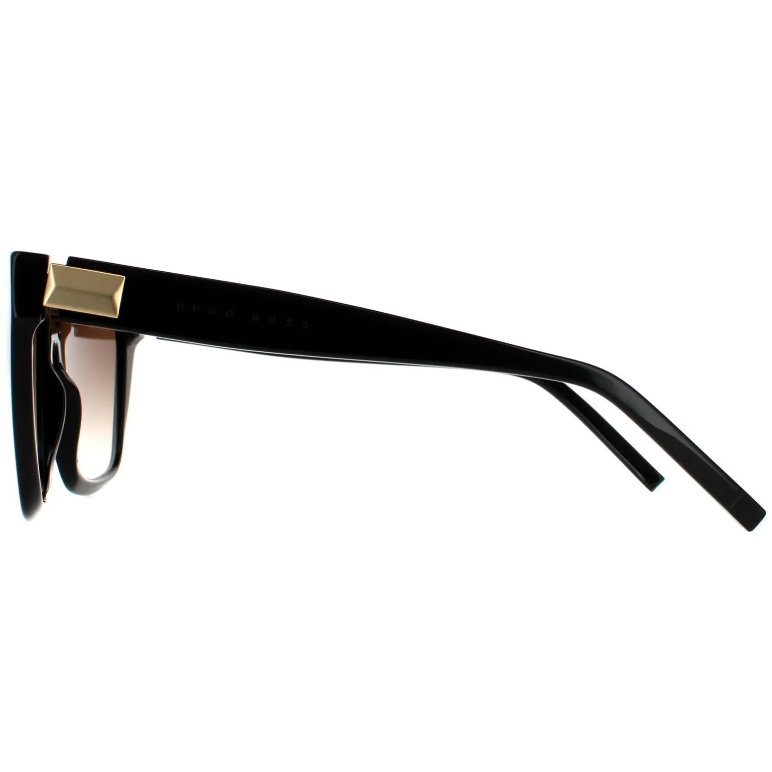 Hugo Boss Sunglasses BOSS 1153/S 807 HA Shiny Black Brown Gradient