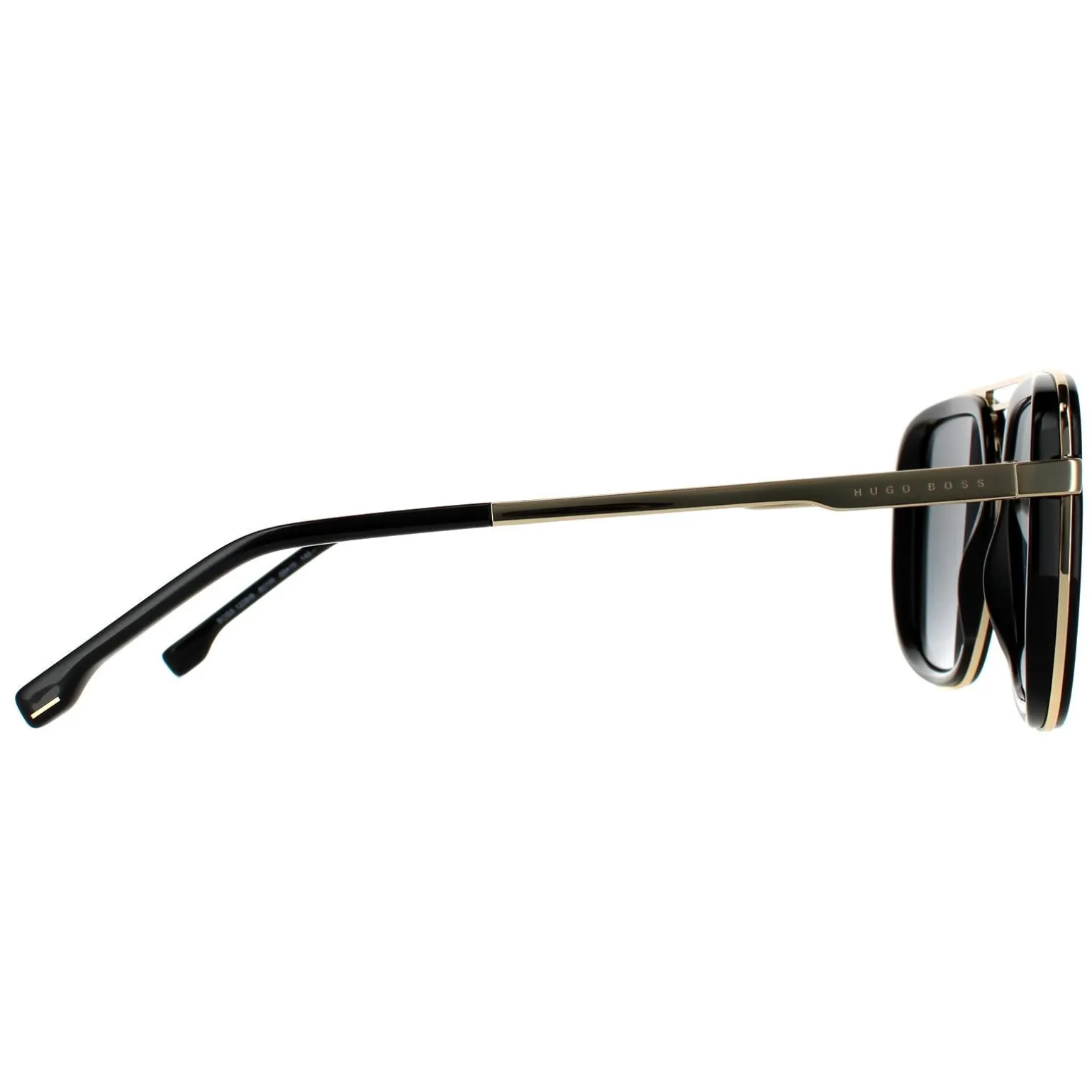 Hugo Boss Sunglasses BOSS 1235/S 807 IR Black Gold Grey