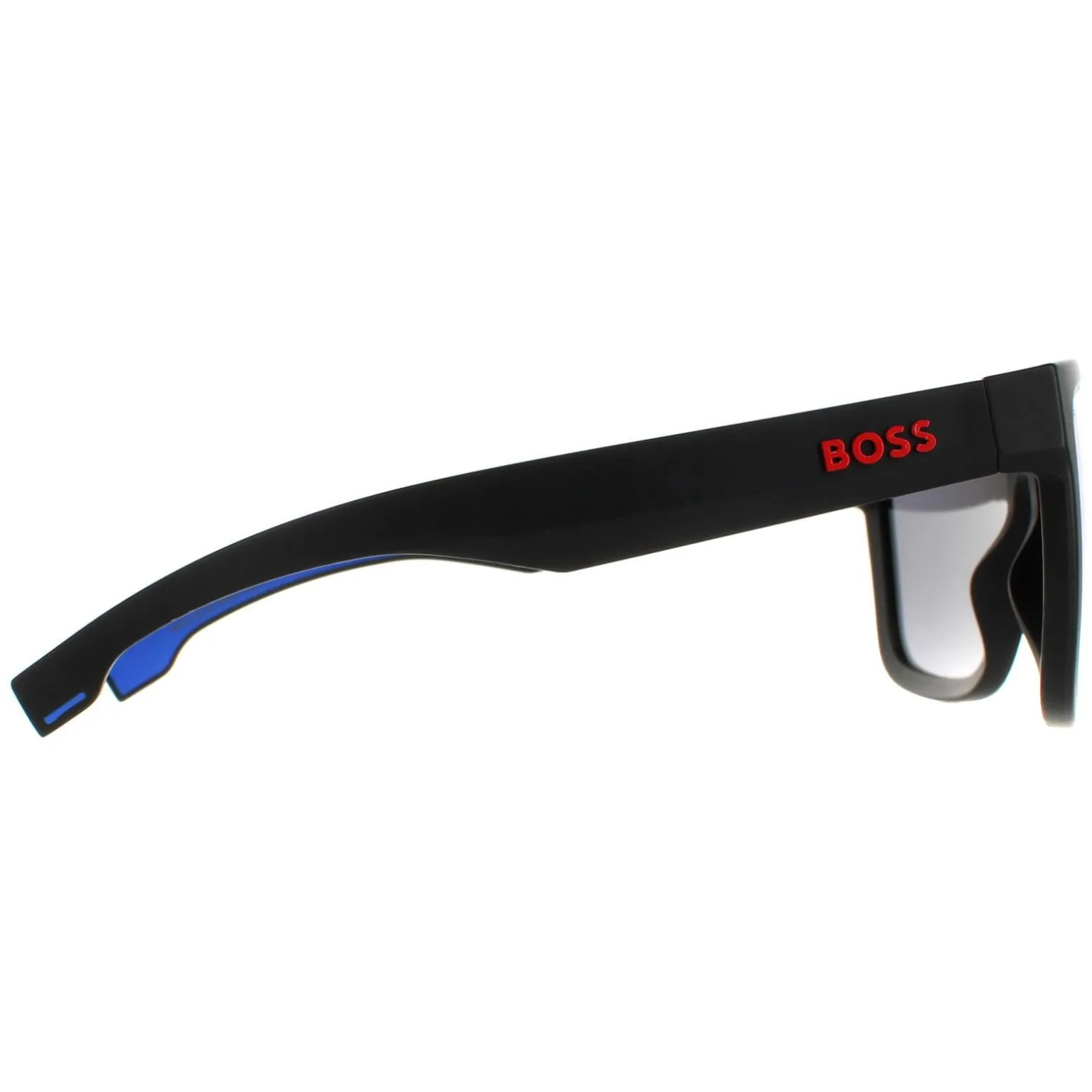 Hugo Boss Sunglasses BOSS 1451/S 0VK DC Matte Black Blue Extra White S