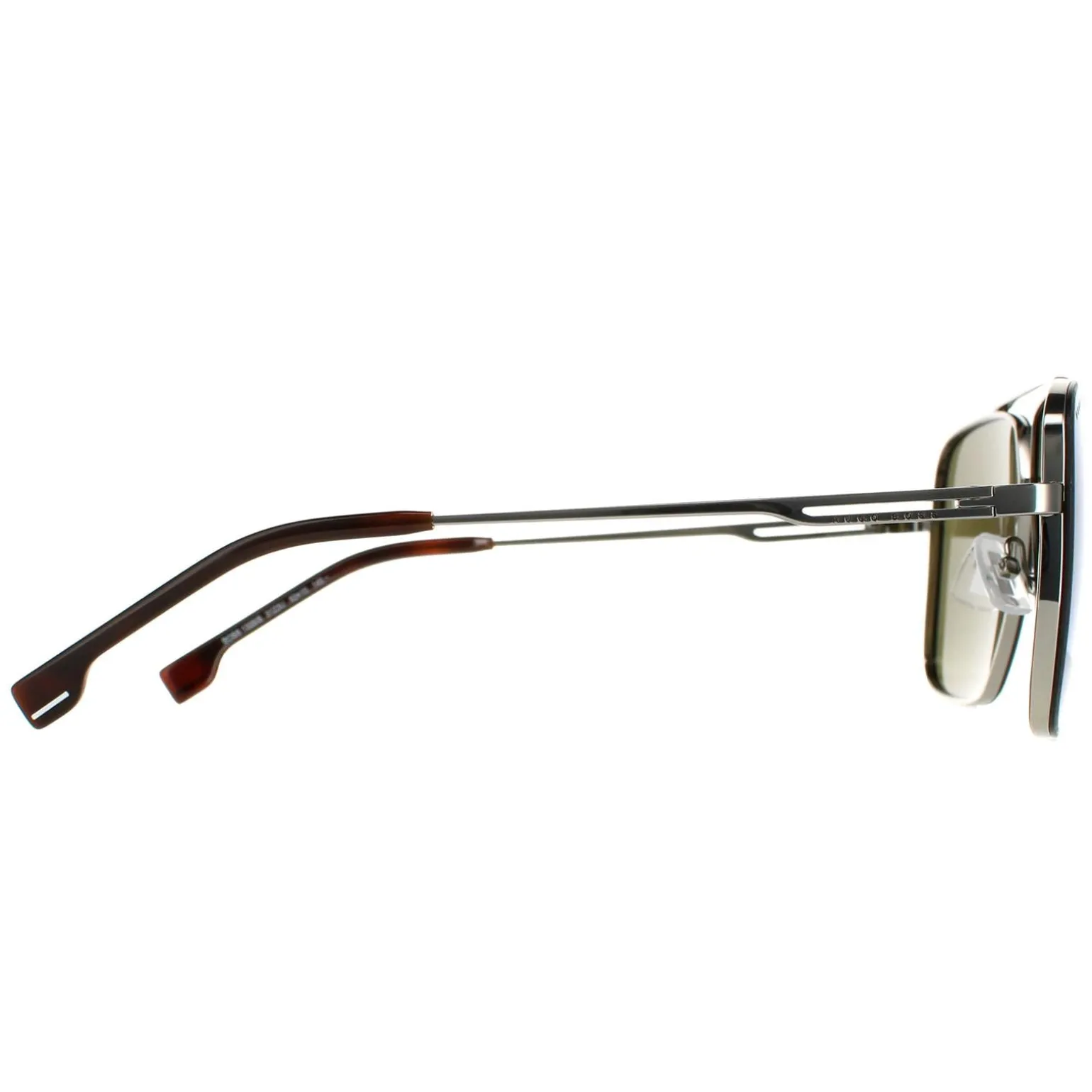 Hugo Boss Sunglasses BOSS 1325/S 31Z 3U Ruthenium Havana Kaki Blue Mir
