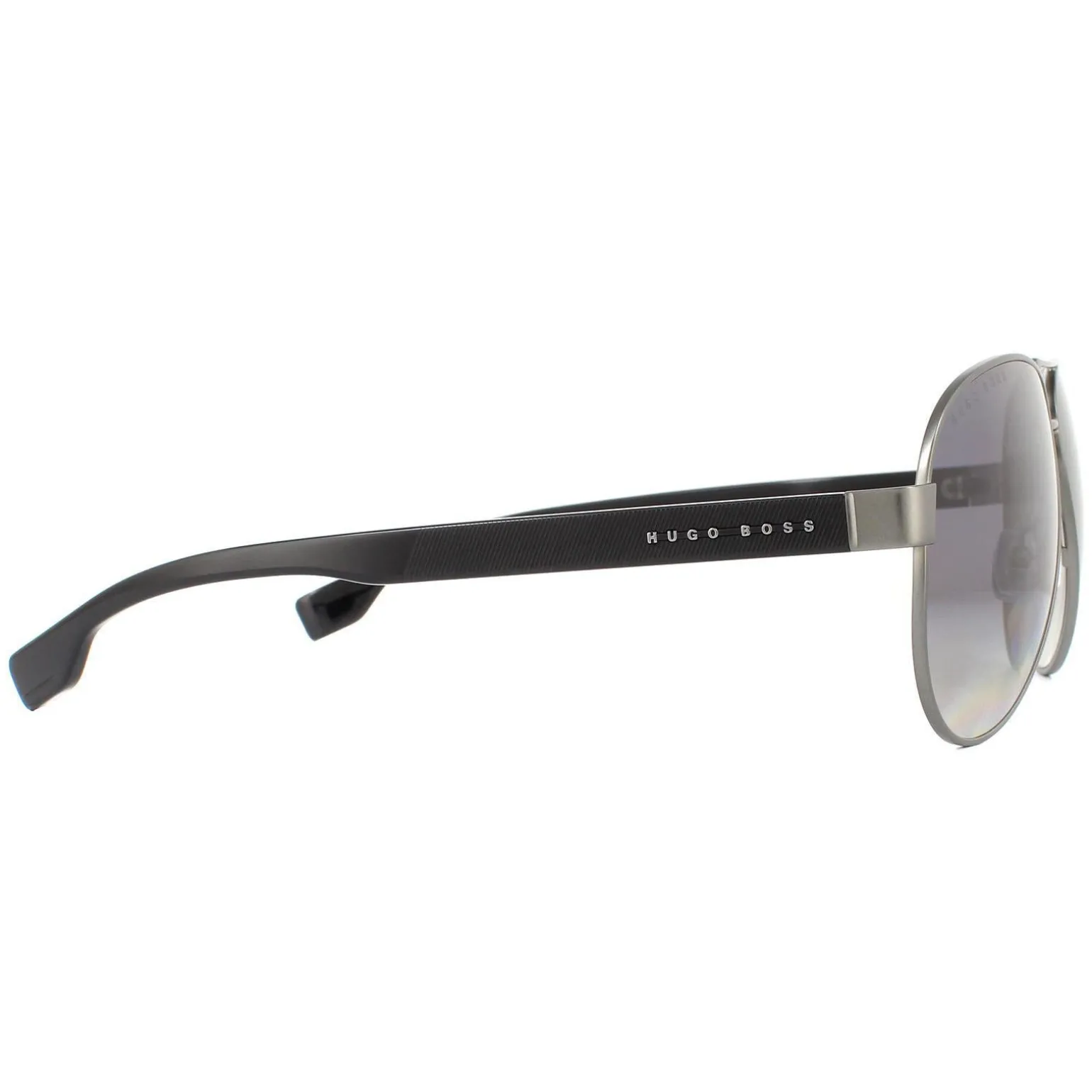 Hugo Boss Sunglasses BOSS 1241/S R80 WJ Matte Dark Ruthenium Grey Grad