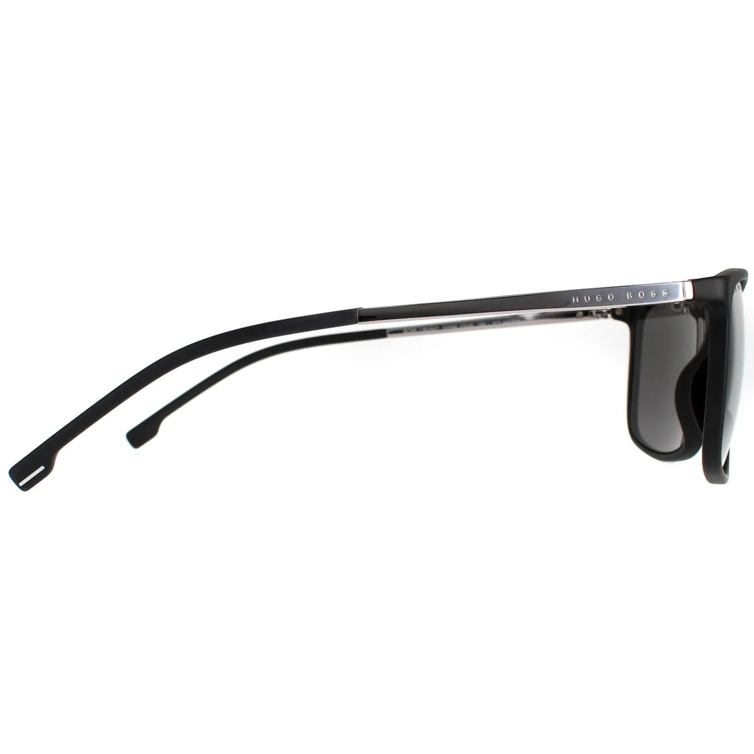 Hugo Boss Sunglasses BOSS 1182/S/IT 003 M9 Matte Black Grey Polarized