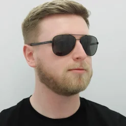 Hugo Boss Sunglasses BOSS 0761/S 10G NR Matte Black Grey