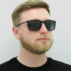 Hugo Boss Sunglasses BOSS 0665/S/IT 807 9O Black Dark Grey Gradient