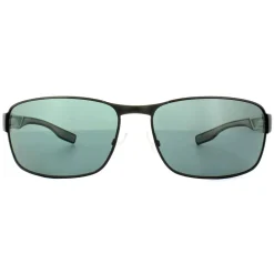 Hugo Boss Sunglasses 0569/P/S 92K RA Dark Ruthenium Grey Green Polariz